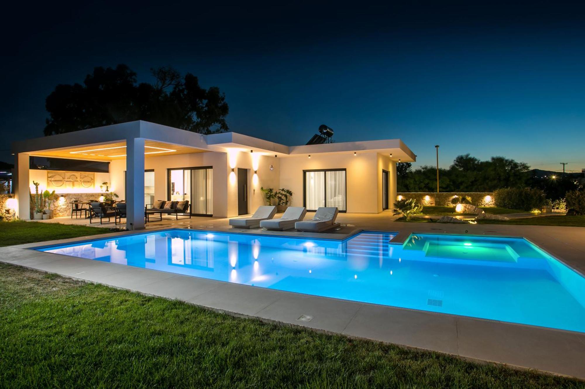 Ocean Pearl Sea View Villa Faliraki Luaran gambar